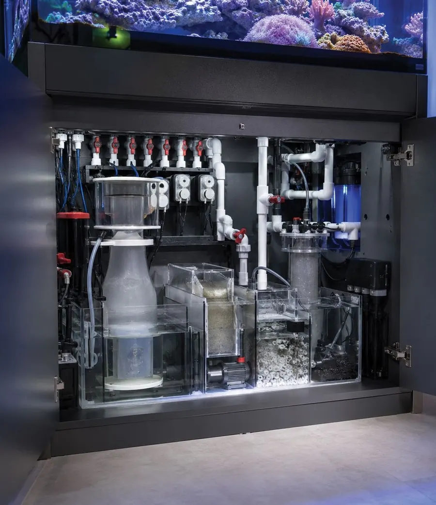 Aquarium sump and filtration system