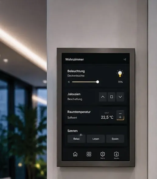 Smart home control panel