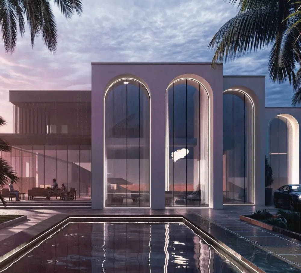 Arched Villa by Ashour Studio