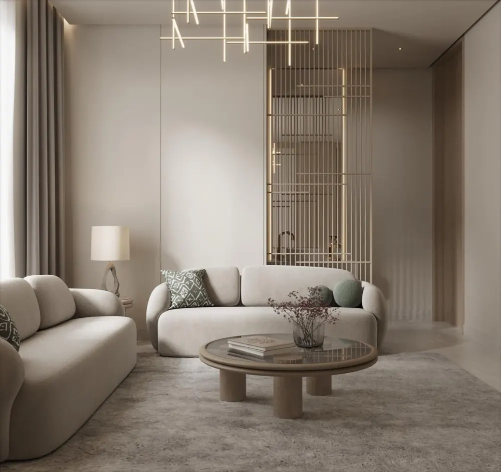 Family Living Room by Ashour Studio