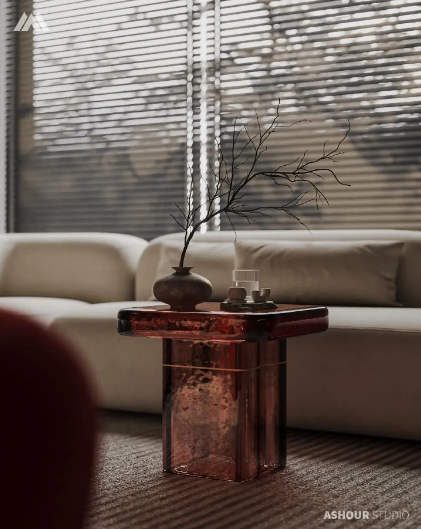 Minimal Lounge by Ashour Studio