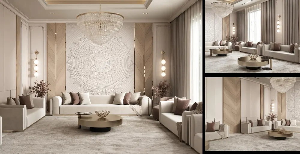 Formal Reception Hall by Ashour Studio
