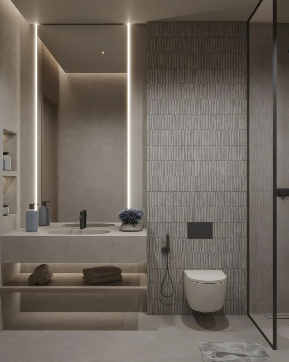Spa Bathroom by Ashour Studio